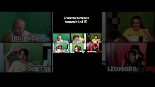 oura challenge nantangin 1 vs 5 😂oura miyapascol donkey kayes luansantana [upl. by Ellennad]