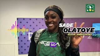 Sade Olatoye is fulfilled to have represented Nigeria in the hammer throw [upl. by Harewood]