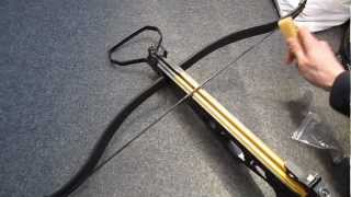 How to maintain a crossbow Tutorial [upl. by Zicarelli]