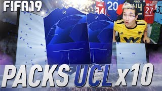 Je PACK mon JOUEUR LE  CHER  FIFA19 Pack Opening UCL [upl. by Nallaf880]