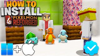 How To DOWNLOAD  INSTALL PIXELMON in MINECRAFT  New 2024 [upl. by Einon111]