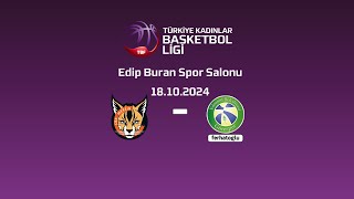 ÇBK Mersin Gelişim  Ferhatoğlu Edremit Belediyesi Gürespor TKBL 6Hafta [upl. by Pegasus]