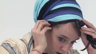 How to Put on Tefillin Sephardi Style  All Genders Wrap [upl. by Levesque]