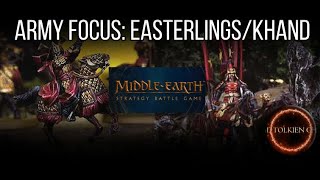 MESBG ARMY FOCUS PART XII The Easterlings  Variags of Khand [upl. by Cynera]