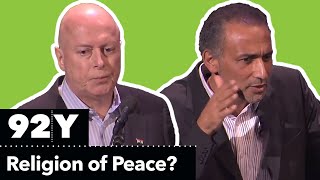 Christopher Hitchens and Tariq Ramadan Debate Is Islam a Religion of Peace [upl. by Airahs834]