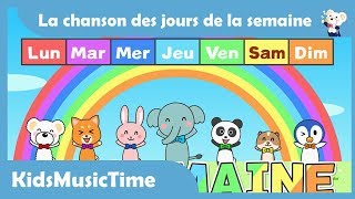 La chanson des jours de la semaine  Comptine pour apprendre les jours de la semaine [upl. by Field461]