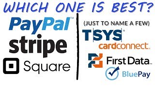 Paypal Stripe Square vs Merchant Account  Which One Is Better  Merchant Account Processing [upl. by Botzow]