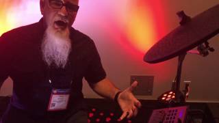 Alesis Strike Pro Electronic Drum Kit at NAMM 2017 [upl. by Yort]