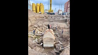 Unearthing the Colossus A 60Ton Enigma in the Egyptian Sands [upl. by Neilla]