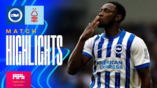 HIGHLIGHTS  Brighton v Nottingham Forest  Premier League [upl. by Oivat]