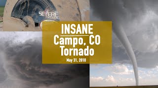 INSANE close encounter with the Campo Colorado tornado  May 31 2010 [upl. by Eenahc]