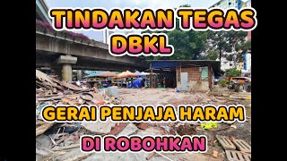 17 STRUKUR PENJAJA HARAM PPR JELATIK DI ROBOH DBKL [upl. by Pegasus]