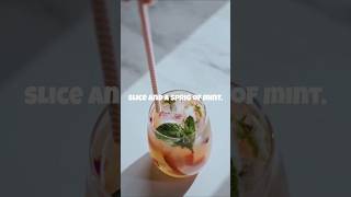 quotIced Peach Drink Refreshing Summer Peach Beverage Recipequot refreshingdrinks recipe [upl. by Alodi]