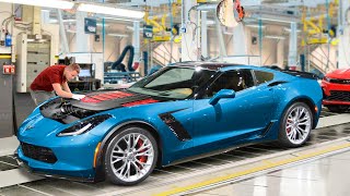 Tour of Billion  US Factory Producing the Powerful Corvette C7 Production Line [upl. by Ivett]