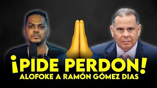 ALOFOKE LE PIDE PERDON A JUAN RAMÒN GOMEZ DIAZ [upl. by Wynny]