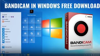 How to Download Bandicam in PC for FREE  WINDOWS 10 [upl. by Ysied]