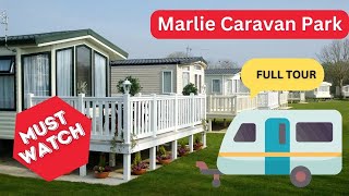 Marlie Holiday Park  Caravan Full Tour [upl. by Ecinnahs]