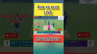 Gtv live cricket match todayaus vs scotland 3rd t20 live matchaus vs Scotland highlight ytshorts [upl. by Dranyar48]