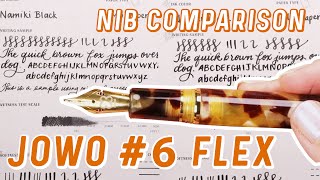 JoWo 6 Nib Comparison  Flex [upl. by Lramaj]