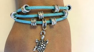 DIY Layered Charm Bracelet [upl. by Lienet]