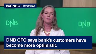 DNB CFO says banks customers have become more optimistic [upl. by Savart308]