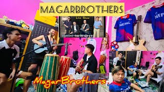 bidesh jane mayalu timilai l सदन राना मगर l MagarBrothers l live Performance l in UAE [upl. by Ecirahs311]