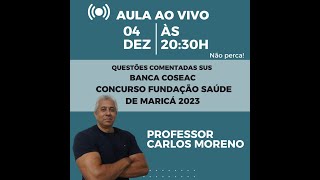 AULÃO DE SUS  CONCURSO FUNDAÇÃO SAÚDE DE MARICÁ [upl. by Ojok]