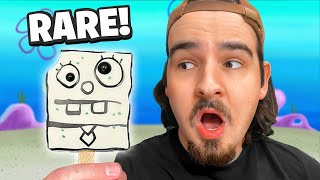 Opening Mystery SpongeBob Popsicle Figures Rare DoodleBob [upl. by Gimble]