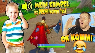 9 jähriger holt Bruder er ist FORTNITE PROFIquot [upl. by Ycaj]