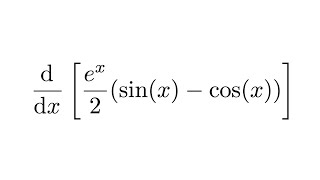 Derivative of ex2sinxcosx [upl. by Azmuh]