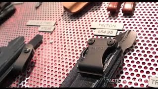 Galco Triton Kydex IWB Holster at SHOT Show 2014 [upl. by Daahsar]