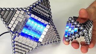 MAGNET STAR  Magnetic LED Lamp  Magnetic Games [upl. by Akiemaj]