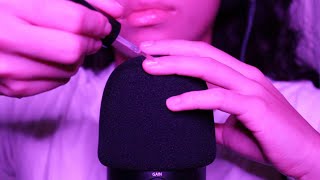 Painting My Nails 💅🏼  Mini Fan Drying Scratching amp Tapping [upl. by Sawyer]