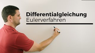 Differentialgleichung Differenzialgleichung lösenEulerverfahrenGrundlagen  Mathe by Daniel Jung [upl. by Symons]