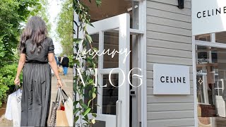 Come Luxury shopping with me at Bicester Village [upl. by Yenroc618]