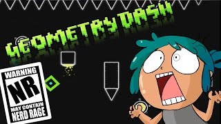 NERD RAGE ALERT 5   CANT LET GO  GEOMETRY DASH con EDD00CHAN [upl. by Akimyt550]