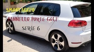 come smontare la portiera golf serie 6 tutorial [upl. by Lenna81]