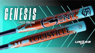 2024 Louisville Slugger Genesis 2 Piece Geny 3rd Edition Endload USSSA  Launch [upl. by Teilo]