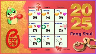 Feng Shui setup for 2025 Year of the Snake with Period 9 Stars [upl. by Ylra890]