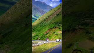 KaraKoram Road🏔⛰️pakistan travel mountains nature travelhunza ytshorts shorts karakoramrange [upl. by Matuag76]