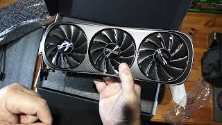 ZOTAC GAMING GeForce RTX 4070 Ti Trinity Unboxing [upl. by Vladamir333]