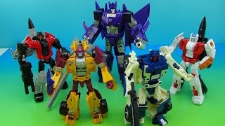 GALVATRONUS GESTALT COMBINER WARS TRANSFORMERS VIDEO TOY REVIEW [upl. by Montagna835]