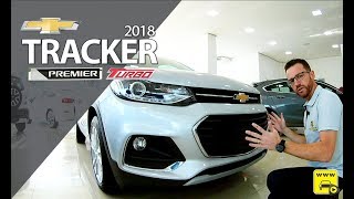 Chevrolet Tracker Premier 2 14 Turbo 2018 em detalhes [upl. by Ambrosine357]