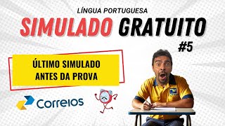 Simulado Correios 2024  Última chance de treinar para a prova [upl. by Rieger781]