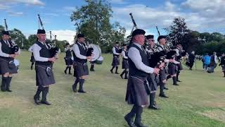 Clogher and District Pipe Band Lochanside [upl. by Korfonta]