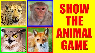 Show me the ZOO ANIMAL Game for Kids  Where is the animal [upl. by Notsur]