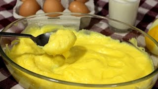 Crema pastelera en menos de 5 minutos  MUY FACIL  Vídeo 81 [upl. by Codie580]