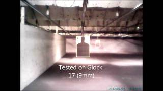 CoiTAC Picatinny Compact Mini Video Tested on Glock 17 [upl. by Rori]