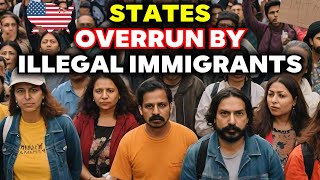 Top 10 States with the Highest Number of Illegal Immigrants in the United States EyeOpening Data [upl. by Xam698]