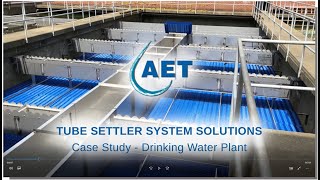 AET tube settler I plate settler I lamella clarifier systems  reference tutorial [upl. by Akiehsat]